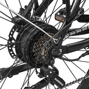 Bicicleta Eléctrica de Reparto de Largo Alcance, Plegable, con Marco de Acero de Alto Carbono, Batería de Litio, Almacén en el Extranjero, EC-27 Lo - Product Image 3