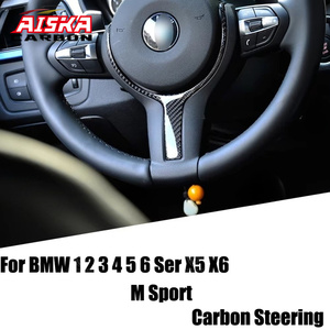 ชุดแต่งภายใน AISKA Pre-preg M-Sport คาร์บอนไฟเบอร์แห้ง สำหรับพวงมาลัย BMW F20 F22 F30 F31 F32 F33 F36 F23 ปี 2012-2017 - Product Image 1