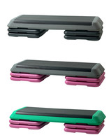 Plataforma de paso aeróbica ajustable para fitness, equipo de gimnasio en casa con tabla de equilibrio para ejercicio aeróbico paso a paso
