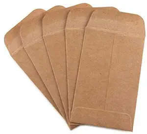 Craft Coin Envelopes 2.25x 3.5 inch Small Parts Envelope with Gummed Flap 100pcs/pack