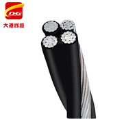 Cable ABC Autoportante Aéreo con Aislamiento XLPE, Conductor de Aluminio Triplex Estándar ICEA AAAC ACSR AAC