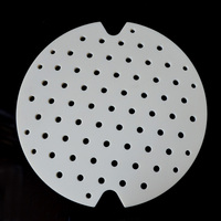 99% résistant à l'usure CNC usinage de précision porcelaine poreuse alumine disque en céramique plaque filtrante en céramique