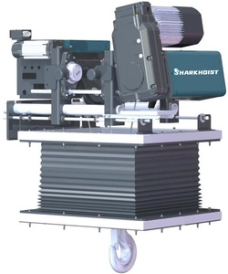 Shark China <span class=keywords><strong>Hoist</strong></span> kerekan listrik Eropa dengan tali kawat penanganan Material ists kerekan dunia kerekan ganda - Product Image 3