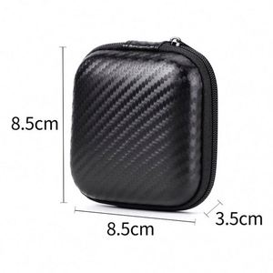 Custom LOGO & Color Multi Size EVA Storage Bag Silk Screen Printed Headphone Cable Organizer for Promotional Travel Gifts - Product Image 4