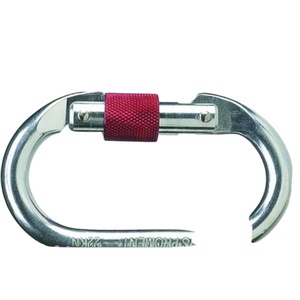 Connecteur rapide haute résistance DeltaPlus AM002, acier galvanisé robuste, longueur réglable, ancre fixe - Product Image 1