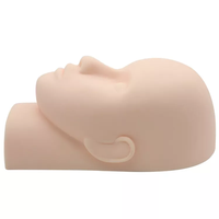 Tête d'entraînement Kit d'entraînement d'extension de cils Pratique faux cils Tête de pratique en silicone