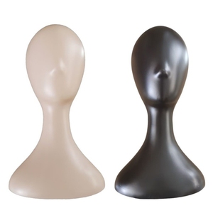 Barbershop abstrait plastique tête moule perruque chapeau écharpe affichage Mannequin Salon tête cheveux Mannequin tête support - Product Image 2