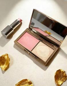 Maquillaje facial de lujo y larga duración, colorete mineral y polvo iluminador de tamaño viaje, cosméticos de alta calidad excepcionales. - Product Image 2