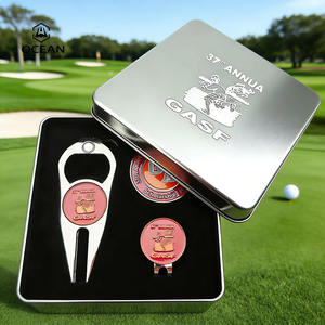 Coffret Cadeau Golf Homme – Outil de Réparation de Divots et Marqueurs de Balle Nouveauté Design Indépendant – Jetons de Poker Golf Personnalisés <span class=keywords><strong>Prix</strong></span> Usine - Product Image 2