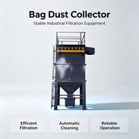 Collecteur de poussière industriel à sacs, unité de filtration à impulsions pour le purge des silos de stockage de céréales et de ciment