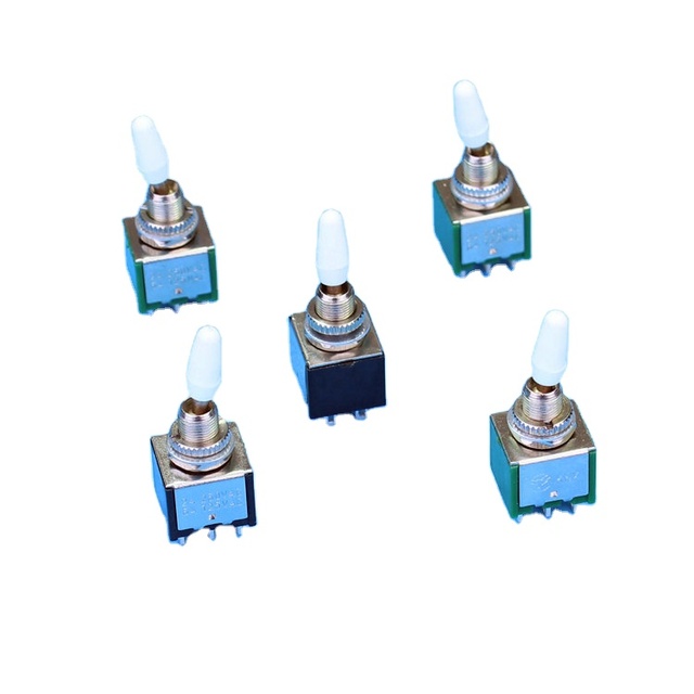 KNX-2-D1 Small 6MM DPDT on on Two Way Standard Spring Return Bakelite 6 Pin Auto Reset Toggle Switch