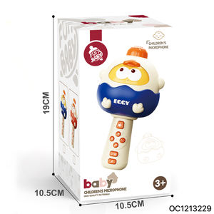 Jeu d'apprentissage précoce préscolaire Microphone musical électronique enfants ensemble d'instruments enfants en plastique chant oiseau Machine musique jouet - Product Image 6