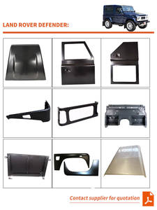 Panel de Puerta de Acero de Alta Calidad, Izquierdo y Derecho, para <span class=keywords><strong>Land</strong></span> <span class=keywords><strong>Rover</strong></span> <span class=keywords><strong>Defender</strong></span> 90 110 130 - Product Image 4
