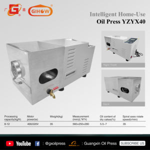 Guangxin monofase 220V YZYX40 intelligente per uso domestico pressa <span class=keywords><strong>olio</strong></span> 10 KG/H Mini macchina per fare <span class=keywords><strong>olio</strong></span> <span class=keywords><strong>di</strong></span> piccola capacità - Product Image 6