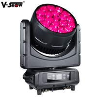 VSHOW IP1940 - Foco Móvil Profesional IP65 de 760 W, Luz LED RGBW DMX para Escenarios y Eventos