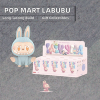 POPMART Original 100% paresseux pour Labubu Yoga série PVC monstres aveugle boîte mystère cadeau à collectionner