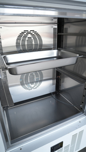 Thương Mại Siêu Nhanh Chóng Đóng Băng Fan Blast Tủ Đông Thép Không Gỉ Thực Phẩm Nhà Hàng <span class=keywords><strong>Flash</strong></span> 10 Khay Blast Freeze - Product Image 5