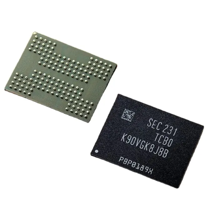 KMRP60014M-B614 eMCP 64GB 32Gb asli, stok baru memori Dram IC Chip emmc 5.1 LPDDR3 ram 221FBGA komponen elektronik