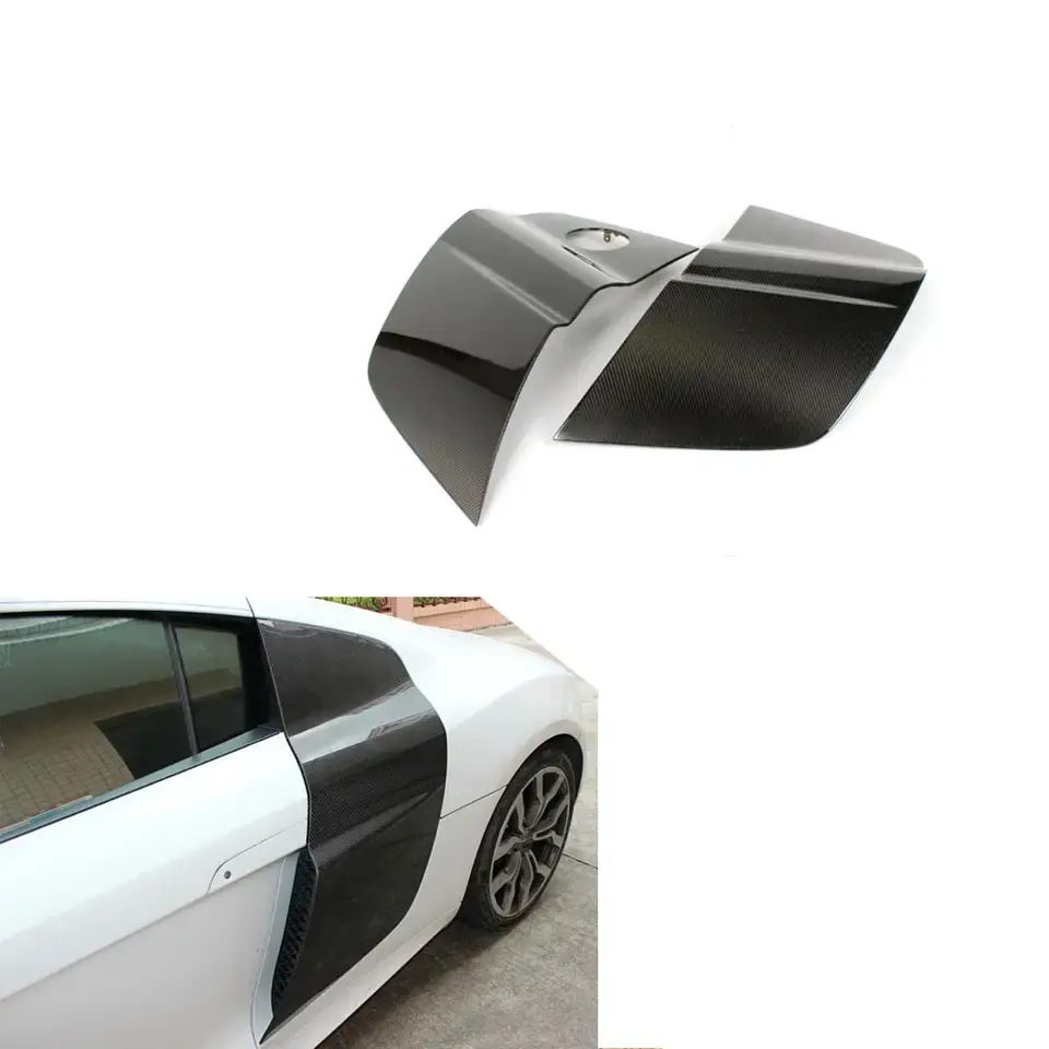 Nuovo prodotto per Audi R8 pannello porta in fibra di carbonio forgiato porta in fibra di carbonio R8 V8 V10 pannello porta laterale in fibra di carbonio