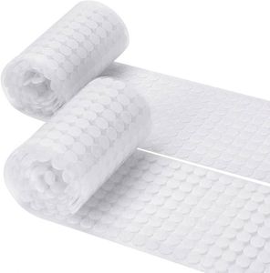 Custom Size Self-<b>Adhesive</b> Double Sided Nylon Polyester <b>Hook</b> and Loop Dots Heat Resistant Feature - Product Image 1