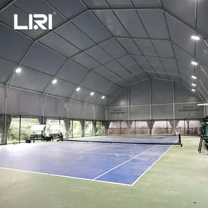 20x40m großes Sport gebäude Arena Tennis Padel Zelt für Veranstaltungen im Freien