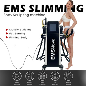 เครื่องสลายไขมัน EMS กำลังไฟ 6500 วัตต์ 4 หัวจับ HIEMT ยกกระชับสะโพก สร้างกล้ามเนื้อหน้าท้อง สร้างรูปร่างวีเชฟ กระชับสัดส่วน ได้รับมาตรฐาน CE - Product Image 2