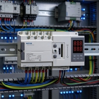 Commutateur de transfert automatique double alimentation NATUS NTDT85-125A-III 125A III ATS 2P/3P/4P pour le contrôle des groupes électrogènes - Vente en gros