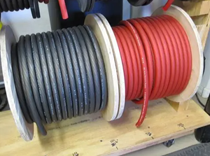 Fils de connecteur de batterie rouge noir robuste-Câbles de batterie de voiture <span class=keywords><strong>pour</strong></span> automobile Marine Solar Motorhome Moto Durable - Product Image 6