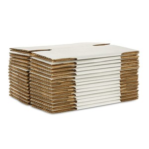 Caixas brancas robustas do papelão para o transporte, tamanho 5x5x5 branco caixa de cartão - Product Image 5