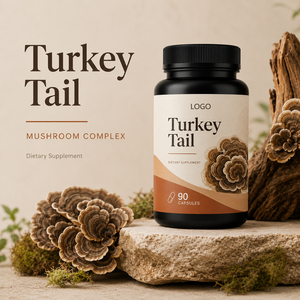Cápsulas Herbales de Cola de Pavo, Suplemento Dietético, Refuerzo Inmunológico, Aumento de Energía, Ricas en Vitaminas y Minerales, 90 Cápsulas, Personalizables - Product Image 4