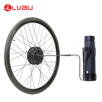 Kit Vélo Électrique Lvbu Wheel 16-29 Pouces 700CC avec Moteur BLDC 250W-500W et Batterie Intégrée By20D