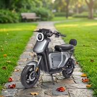 Moped électrique 1000W, batterie 72V 30Ah, vitesse maximale 60 km/h, longue autonomie, frein à disque hydraulique, vélo électrique pour trajets urbains