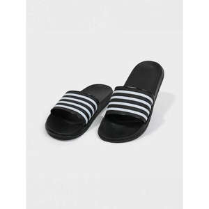 Taglio piatto per pantofole 270 mm punta aperta antiscivolo leggero comoda fodera in PVC tomaia in gomma per tutte le stagioni-per il bagno - Product Image 1