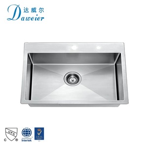 Single Bowl Anti Clogging Kitchen Sink Rectangular 304 Stainless Utility Kitchen Sink - Product Image 1