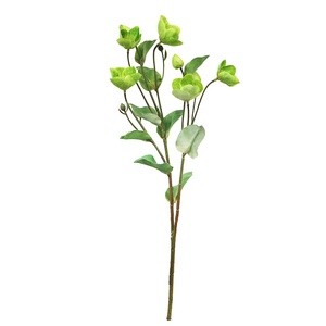 Tige d'hélebores artificielle de 53 cm de long, décoration, faux spray d'hélebores - Product Image 5