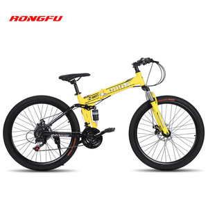Bicyclette de course légère de 24 et 26 <span class=keywords><strong>pouces</strong></span> vélos de route/VTT pliant bon marché de bonne qualité en alliage facile à plier/à transporter - Product Image 5