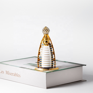 Dubai Oriente Medio Perfume de lujo 10ml Botella cuentagotas de vidrio Botella de Velero dorada con tapón de rosca para embalaje de aceite esencial - Product Image 2