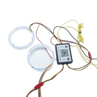 Yeux d'ange LED contrôlés par APP au prix de gros pour la décoration de phares de projecteurs de voiture nouvel état avec yeux d'ange intégrés