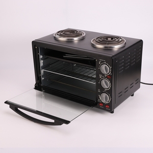 Four de boulangerie électrique commercial à bas prix avec cuisinière électrique Four électrique à convection domestique à double plaque chauffante - Product Image 2