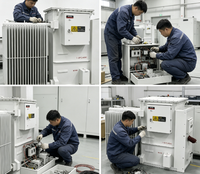 Transformador de Distribución Trifásico Rainbow S13-M-500 de Alta Eficiencia, Herméticamente Sellado, Sumergido en Aceite, Bobinado de Cobre Puro, 10kV
