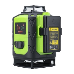 Fukuda 360 Degree Rotary Self-Leveling Horizontal &amp; Vertical 4D 16 Lines <strong>Laser</strong> <strong>Level</strong> Green <strong>Level</strong> for Indoor <strong>Outdoor</strong> - Product Image 2