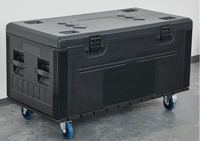 Boîte de rangement pour câbles en plastique PE GoodCase Utility, pour DJ, équipement audio et d'éclairage de scène, boîte de transport pour câbles