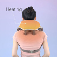 Vente chaude en gros masseur de tapotement électrique sans fil pour le cou et les épaules avec fonction de chauffage pour le masseur du corps arrière