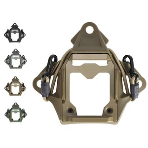 Nhanh chóng chiến thuật Mũ bảo hiểm nvg che đậy hỗ trợ Kit <span class=keywords><strong>3rd</strong></span> thế hệ với móc và dây thừng, hợp kim nhôm, nylon - Product Image 1