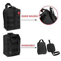 JK-B-008 hommes cadeau 500 pièces Camping survie en plein air équipement tactique trousse de premiers soins tremblement de terre Kit de survie d'urgence