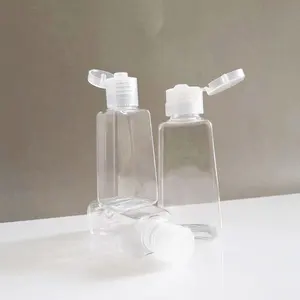 Cheap Promotion Empty Hand Wash Plastic PET Squeeze Bottle With Flip Top Cap 30ml