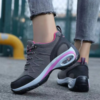 Zapatillas Deportivas al por Mayor Directo de Fábrica, Zapatillas Deportivas Colorblock para Mujer Otoño, Zapatillas Deportivas Casuales de Diseñador