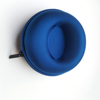 Étui de montre en cuir de voyage personnalisé, en fibre de carbone rigide, étui de montre rigide en EVA, sac de transport portable, intérieur en velours pour le rangement des montres