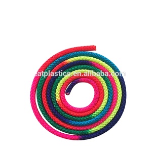 Новый стиль Радужная гимнастическая веревка для упражнений - Product Image 6