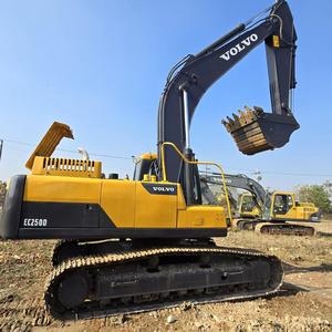 Excavadora Volvo 250D Usada de Alto Rendimiento, Excavadora de Orugas de Segunda Mano, Excavadora Volvo Usada con Precio Económico en Venta - Product Image 3